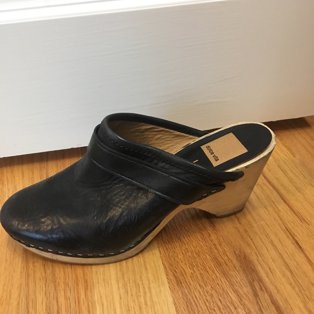 Dolce vita leather mule clog - Picture 2 of 6